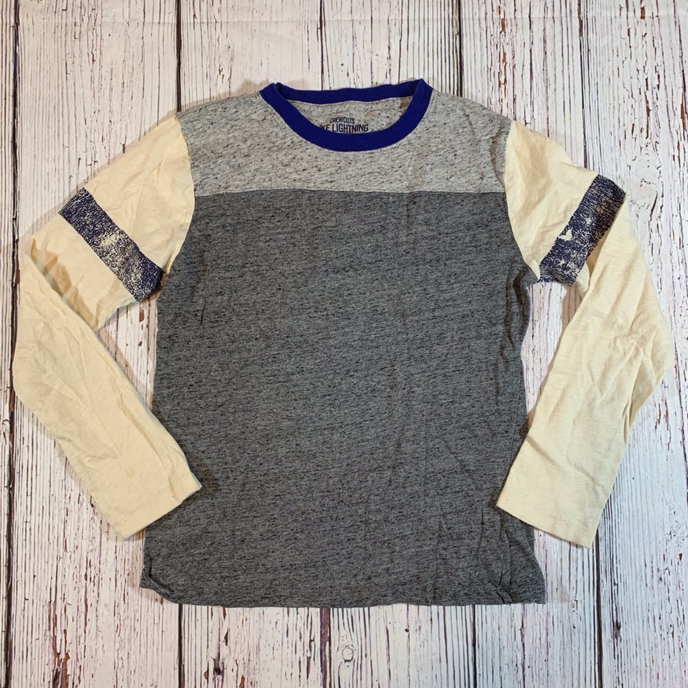 Boys Long Sleeve J Crew Tee